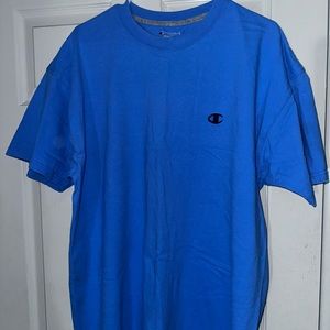 Champion shirt. Baby blue.